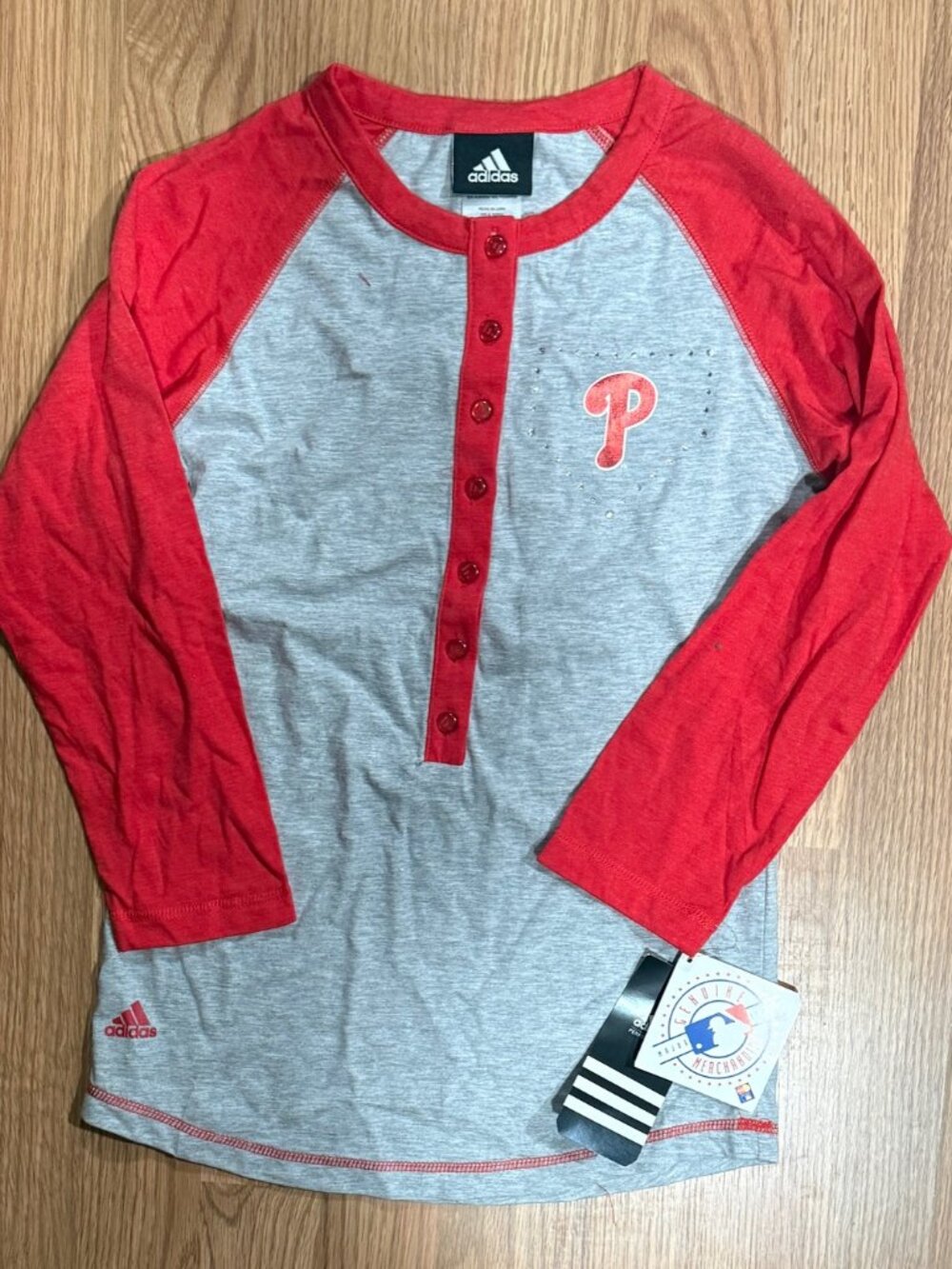 NWT GIRLS PHILLIES SHIRT SIZE LARGE (14)